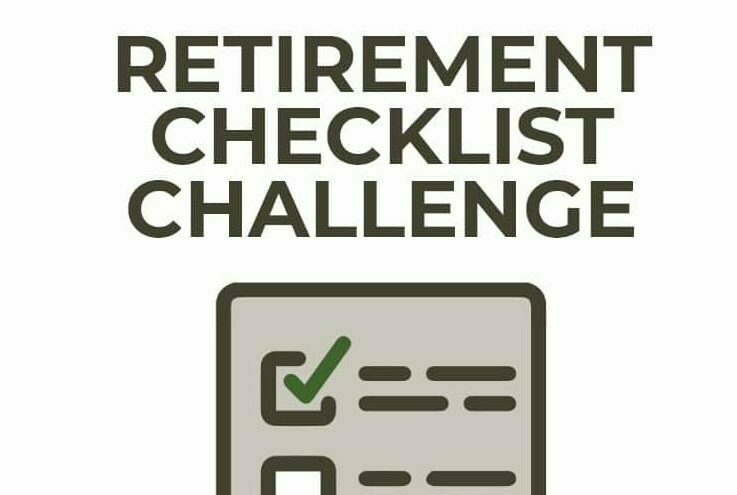 retirement checklist challenge